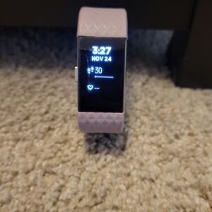 Smart Fitness Tracker with Lavender Band